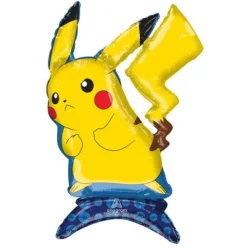 Pokemon Pikachu stojący balon foliowy 45x60 cm