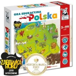 POLSKA NOWE WYDANIE GRA EDUKACYJNA KAPITAN NAUKA