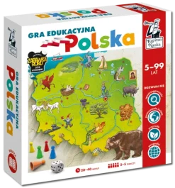 POLSKA NOWE WYDANIE GRA EDUKACYJNA KAPITAN NAUKA