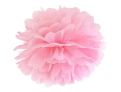 Pompon dekoracyjny bibułowy różne kolory DUŻY 35 cm