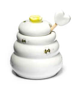 Porcelanowy słoiczek na miód