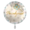 POWODZENIA balon foliowy okrągły 18"