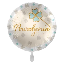 POWODZENIA balon foliowy okrągły 18"