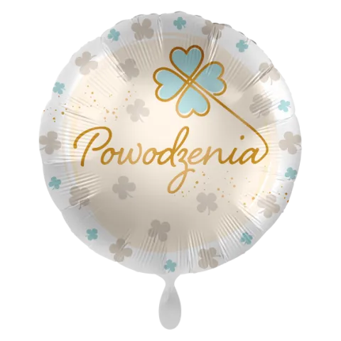 POWODZENIA balon foliowy okrągły 18"