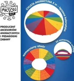 Profesjonalna Chusta Animacyjna AKSON 5m