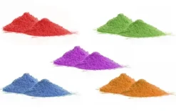 Proszek Holi kolorowy na festiwale MIX zestaw 5 sztuk