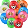 PSI PATROL balony gumowe z nadrukiem 12 szt.