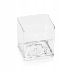 Pucharek na przekąski 80ml CUBE opakowanie 9 szt.