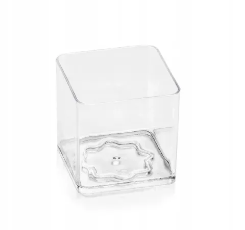 Pucharek na przekąski 80ml CUBE opakowanie 9 szt.
