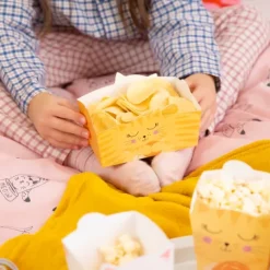 Pudełka na chipsy, przekąski KOTKI 3 szt.