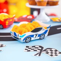 Pudełka na chipsy, przekąski samochody Wyścigi Race 3 szt.