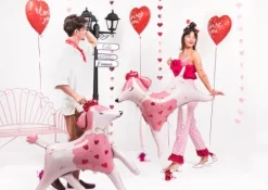 Pudel piesek balon foliowy 119x108 cm