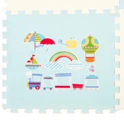 PUZZLE PIANKOWE mata antypoślizgowa 6 elem.