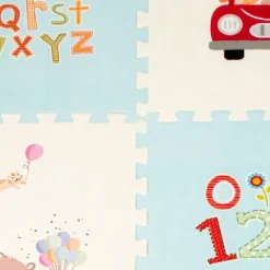 PUZZLE PIANKOWE mata antypoślizgowa 6 elem.