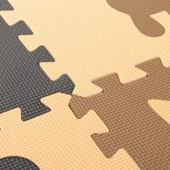 PUZZLE PIANKOWE Zwierzątka mata antypoślizgowa 9 elem.