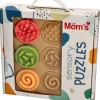 Puzzle sensoryczne kółeczka