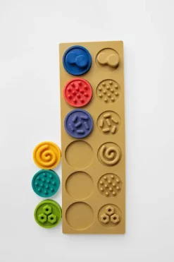 Puzzle sensoryczne kółeczka XXL