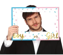Ramka do zdjęć fotobudka Boy or Girl BABY SHOWER