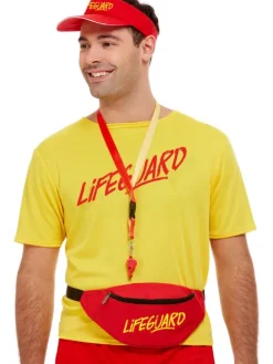 Ratownik Lifeguard akcesoria daszek, saszetka i gwizdek