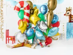 Renifer balon foliowy stojący 50x62 cm