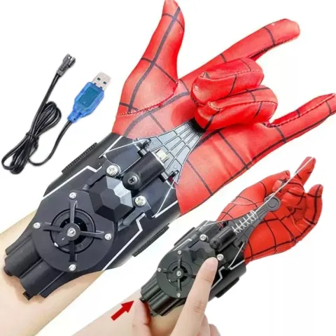 Rękawica z wyrzutnią Spiderman