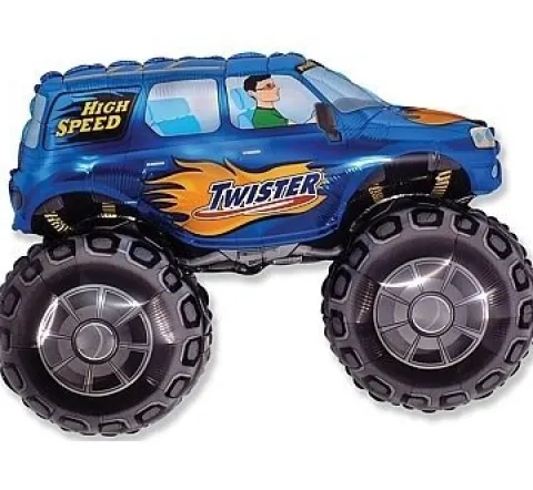 Samochód Twister Monster Truck balon foliowy 14''