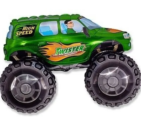 Samochód Twister Monster Truck balon foliowy 24''