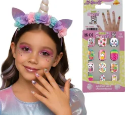 Samoprzylepne paznokcie dla dziewczynki Tutti Sweety 12 szt.