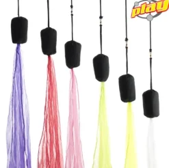 SCARF POI do żonglowania kolor ŻÓŁTY