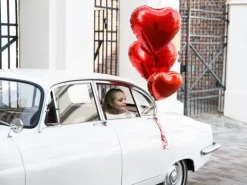 Serce duże - balon foliowy 24