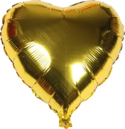 Serce jednokolorowy balon foliowy 18 cali