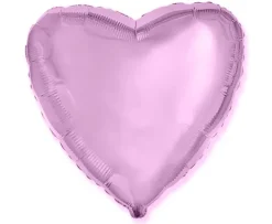 Serce jednokolorowy balon foliowy 18 cali