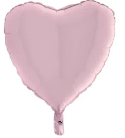 Serce jednokolorowy balon foliowy 18 cali