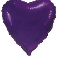 Serce jednokolorowy balon foliowy 18 cali