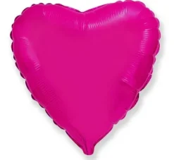 Serce jednokolorowy balon foliowy 18 cali