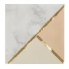 Serwetki marmur złote paski Peach 33 x 33 cm 16szt
