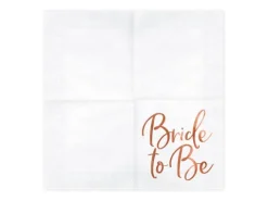 Serwetki Bride to Be WIECZÓR PANIEŃSKI 33x33cm 20 szt.