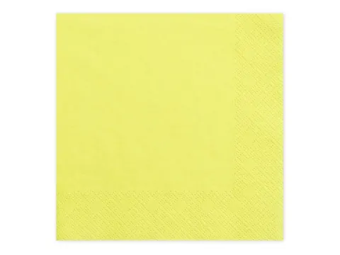 Serwetki gładkie 33 x 33 cm 20 szt.