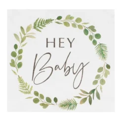Serwetki kwadratowe Hey Baby 16 szt. seria Botanical