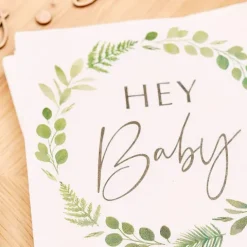 Serwetki kwadratowe Hey Baby 16 szt. seria Botanical