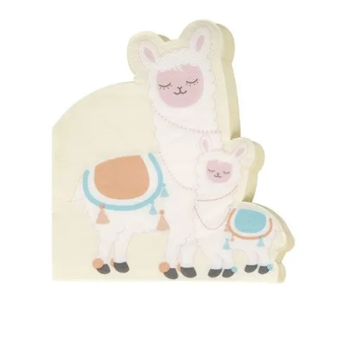 Serwetki Lama love 29 x 32 cm 16 szt