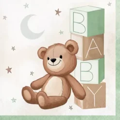 Serwetki papierowe BABY Miś 33 x 33 cm 16 szt.