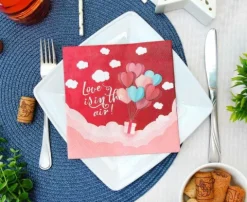 Serwetki papierowe Love Is In The Air WALENTYNKI 20 szt. 33 x 33 cm