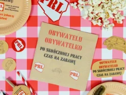 Serwetki papierowe PRL 33x33 cm 20 sztuk