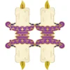 Serwetki papierowe świeczka Andrzejki Wróżki Magia 10 szt. 14,2 x 16,5 cm