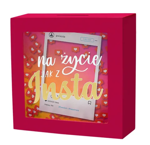 Skarbonka Skarbbox Życie jak z Insta