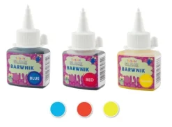 slime BARWNIK W PŁYNIE różne kolory 35 ml Tuban