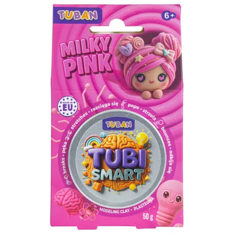 Smart plastelina TUBI - Milky Pink 50 g