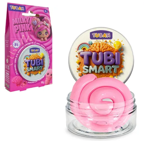 Smart plastelina TUBI - Milky Pink 50 g