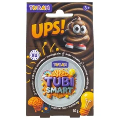 Smart plastelina TUBI - UPS - brązowa 50 g